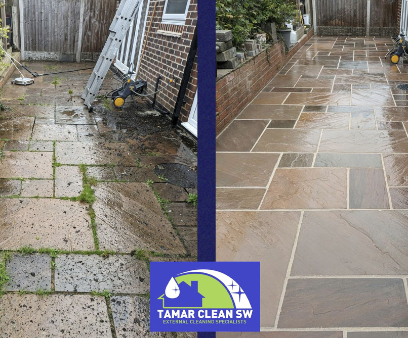 Pressure Washing Saltash Cornwall  | Patio Cleaning Plymouth Devon |Driveway Cleaning Tavistock | Roof  washing  | jet washing | Commercial Jet Washing | lSteam Cleaning Devon & Cornwall 